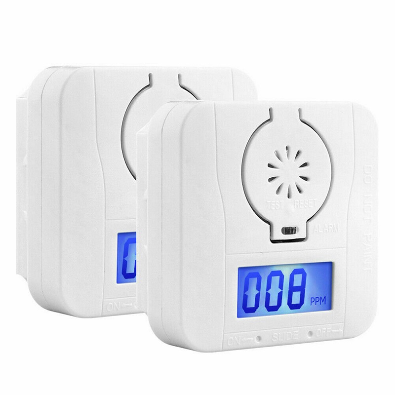 Carbon monoxide smoke detector alarm poison gas detector warning sensor LED display